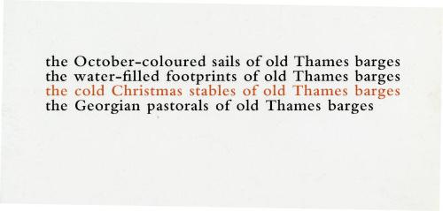 Old Thames Barges