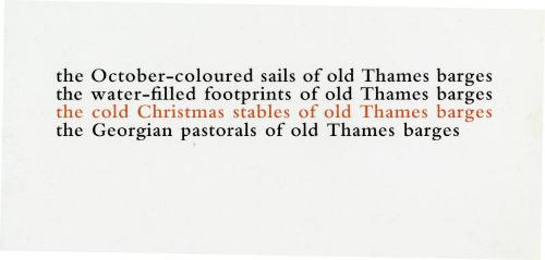 Old Thames Barges