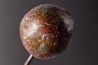 Decorative Hatpin with Faux Marble Sphere