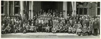 Group photograph of delegates at Annual Conference of the United Society of Boilermakers, Shipb…