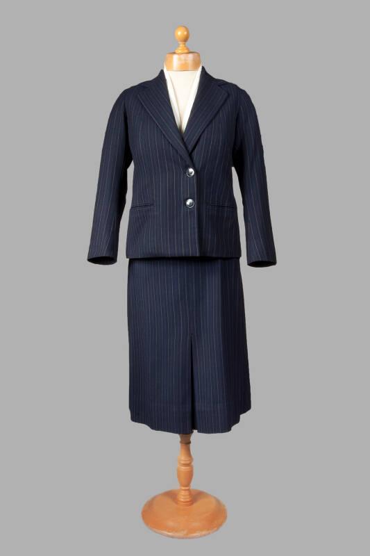 Two Piece De-Mob Skirt Suit