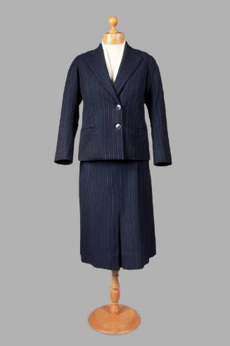 Two Piece De-Mob Skirt Suit