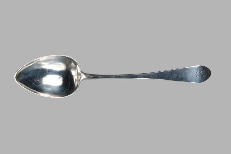 Twelve Dessert Spoons by Peter Lambert