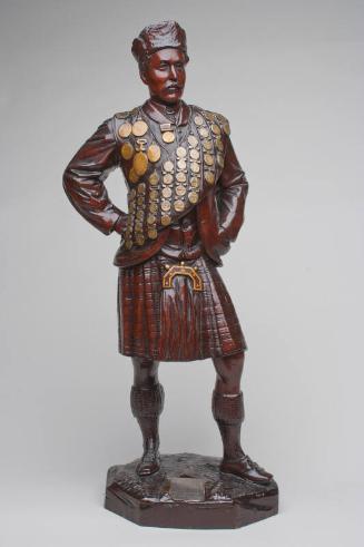 Figure of Donald Dinnie by G Robinson