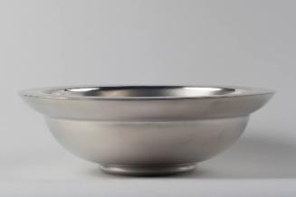 Lipped Pewter Bowl by Keith Tyssen
