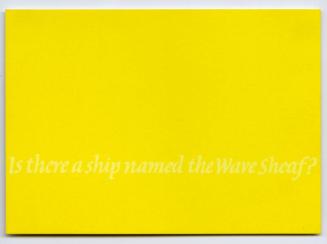 Is there a ship named the Wave Sheaf?