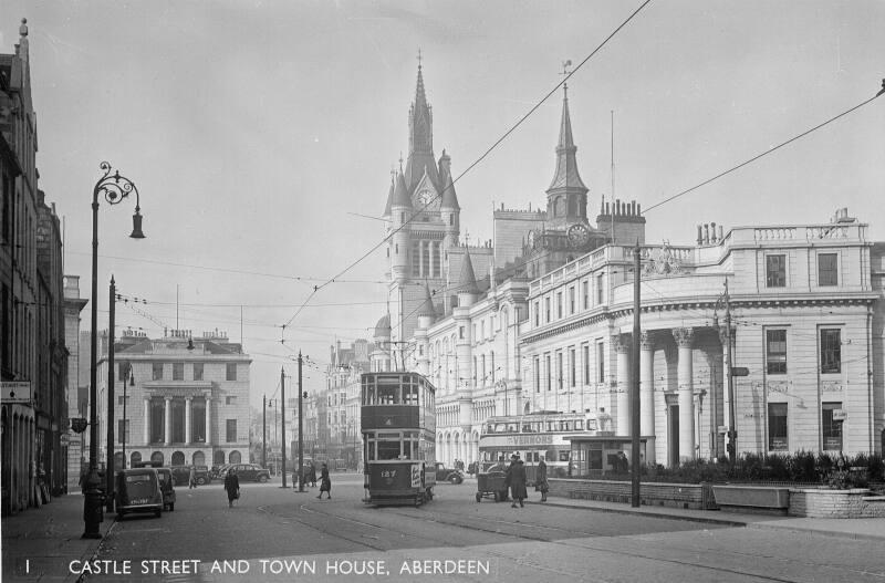 Looking West from Castle Street