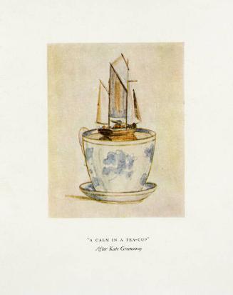 'A Calm in a Tea-Cup' After Kate Greenaway