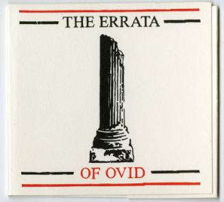 The Errata of Ovid