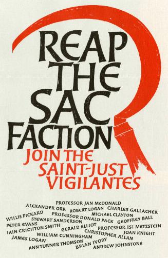 Reap the SAC Faction, Join the Saint-Just Vigilantes
