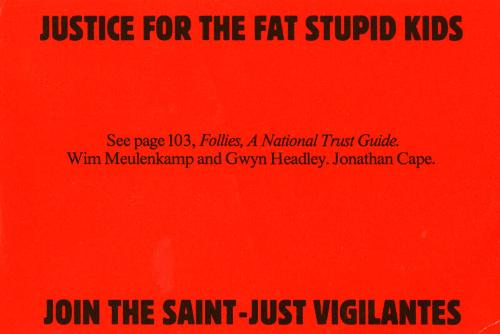 Justice for the Fat Stupid Kids