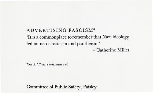 Advertising Fascism*