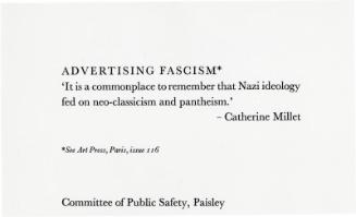 Advertising Fascism*