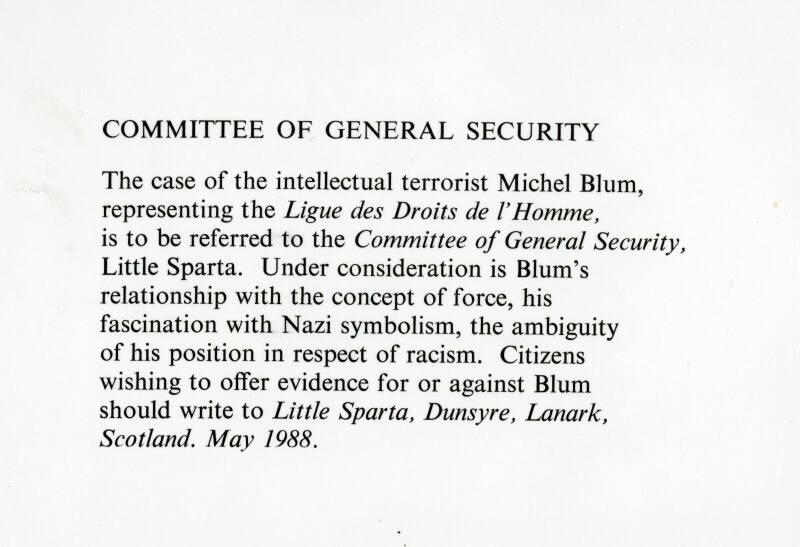 Committee of General Security