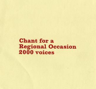 Chant for a Regional Occasion 2000 voices