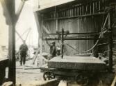 Photograph of the Dunter or Surfacing Machine at Excelsior Granite Works