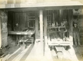 Photograph of Sawing Shed at Excelsior Granite Works