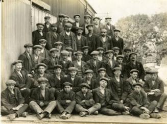 Photograph of Workers at Excelsior Granite Works