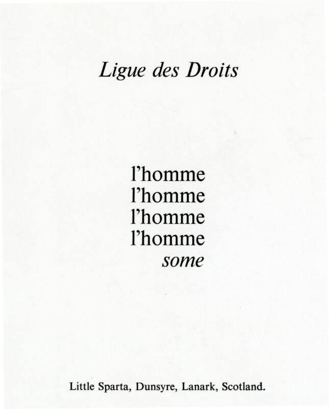 Ligue des Droits