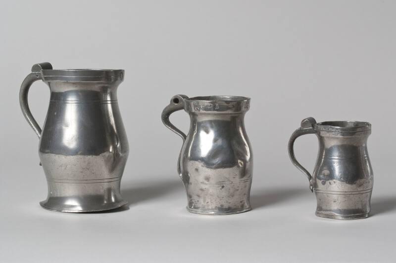 3 Measures, 2 X 1/2 Pint And 1/2 Gill