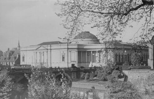 War Memorial and Cowdray Hall