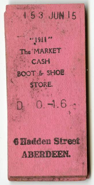 Tickets for The Market Cash Boot & Shoe Store