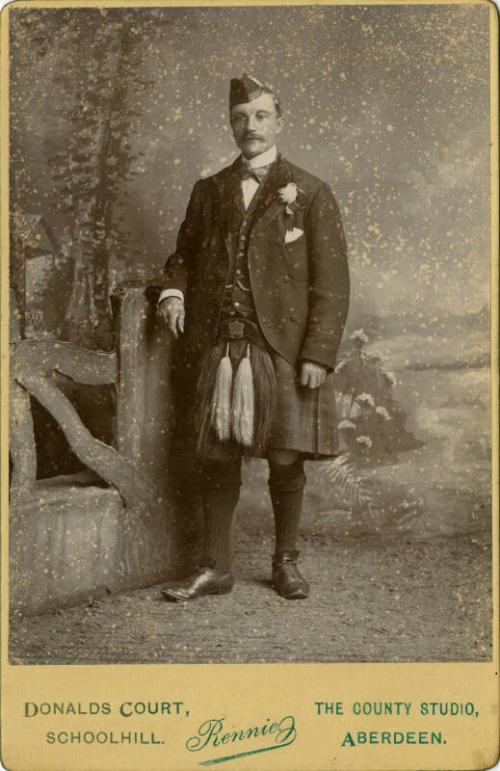 Studio Photograph of Man Standing