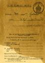 National Registration Card for William Gordon