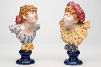 Pair of Porcelain Busts