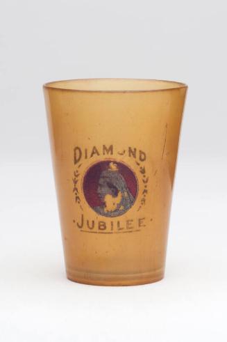 Horn Beaker Commemorating the Diamond Jubilee of Queen Victoria