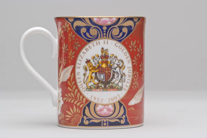 Porcelain Golden Jubilee Mug