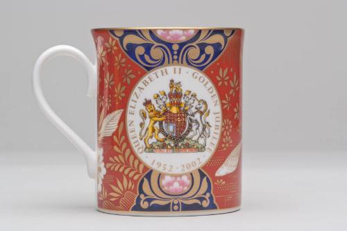 Porcelain Golden Jubilee Mug