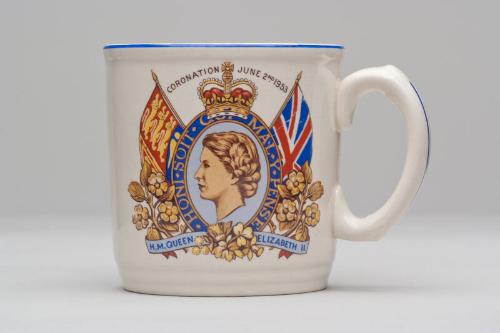 Queen Elizabeth Coronation Mug