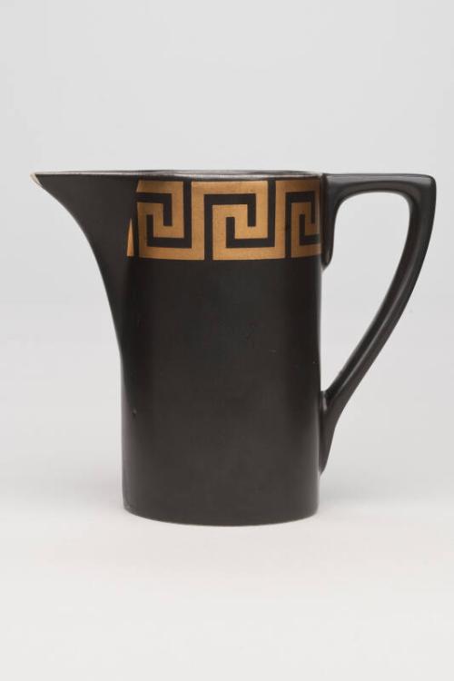 'Gold Key' Pattern Milk Jug