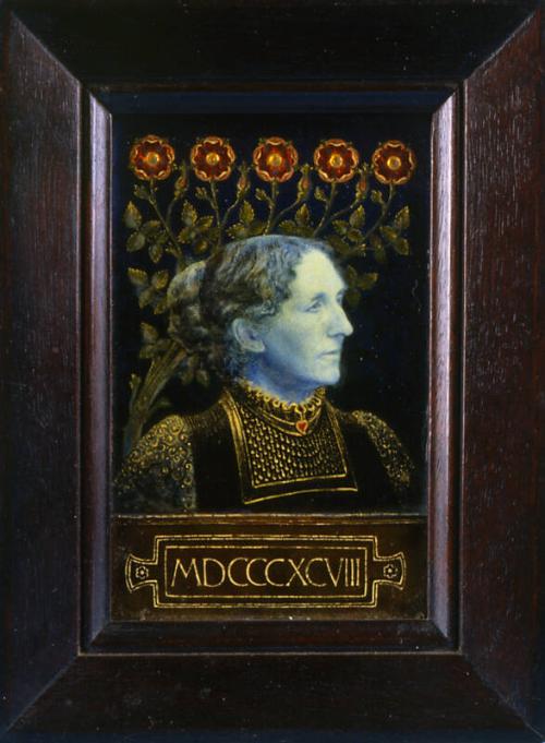 Enamelled Plaque:Mother by James Cromar Watt