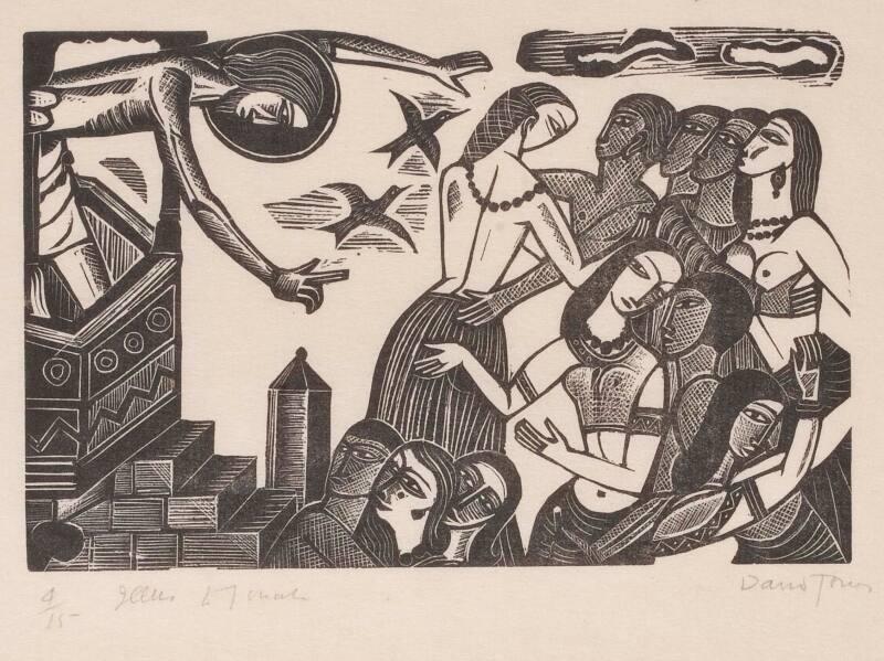 Illustration to Jonah - Jonah Preaching