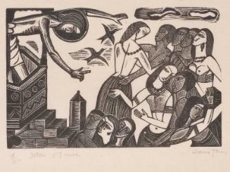 Illustration to Jonah - Jonah Preaching