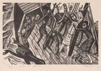 Illustration To Jonah-Jonah Shipwrecked