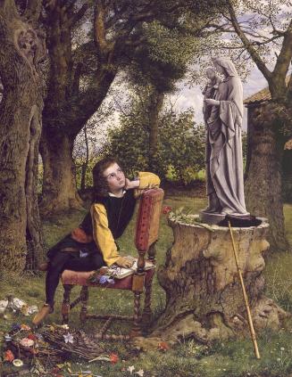 Titian Preparing To Make His First Essay In Colouring by William Dyce
