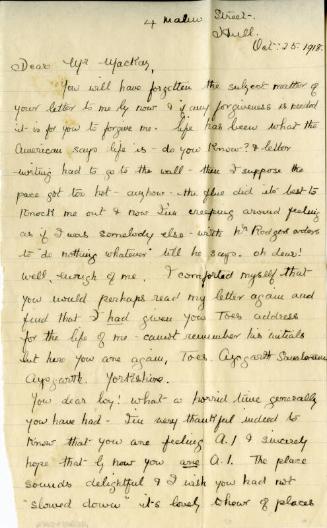 Elsie S Saunders to Robert Stuart Stephen Mackay