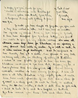 Elsey to Robert Stuart Stephen Mackay