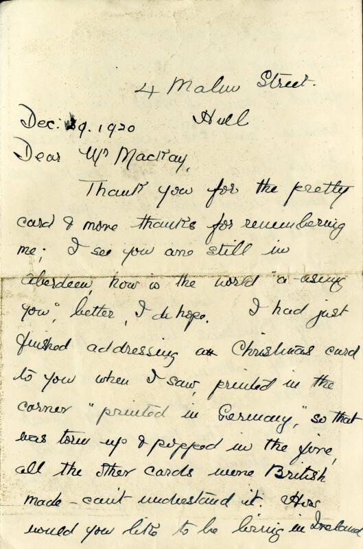 Elsie S Saunders to Robert Stuart Stephen Mackay