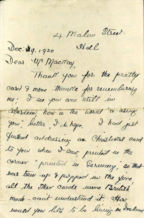 Elsie S Saunders to Robert Stuart Stephen Mackay