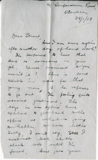 Sarah Caroline Taylor to Robert Stuart Stephen Mackay