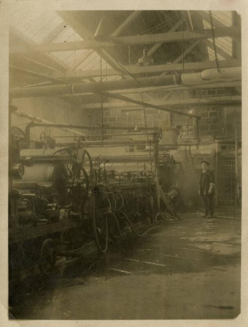 Photograph of Machinery at Donside Paper Mill