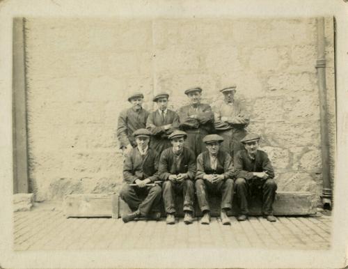 Photograph of Workers at Donside Paper Mill