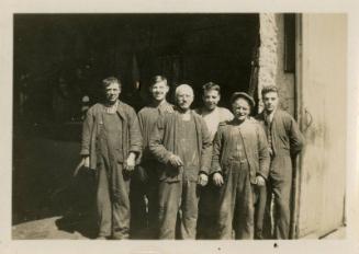 Photograph of Workers at Donside Paper Mill