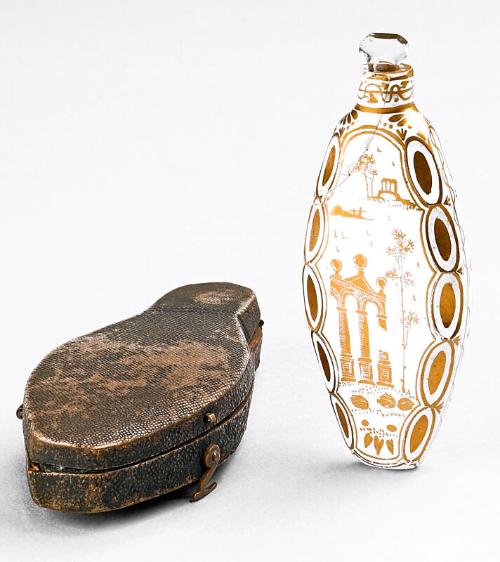 Perfume Bottle and Case