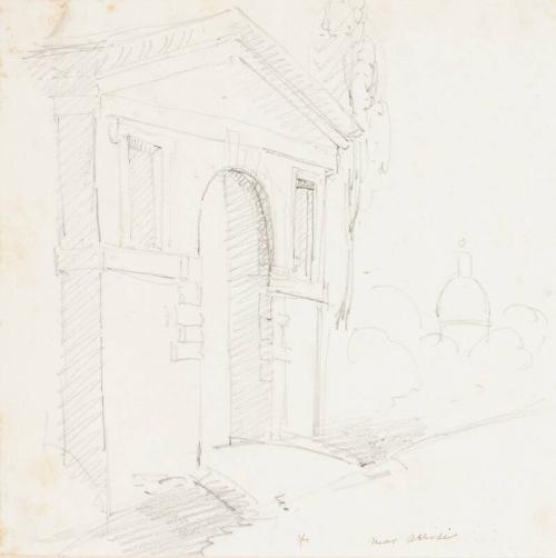 Near Assisi - One of 91 Sketches of France, Italy & Greece