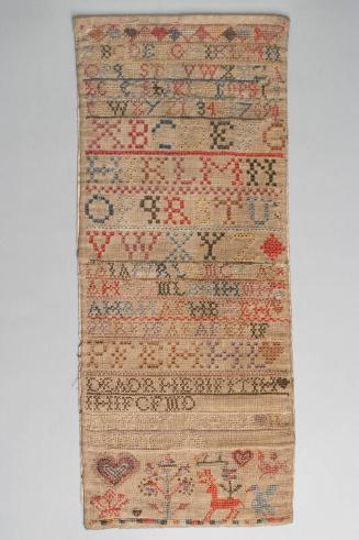 Long Sampler with Stag Motif